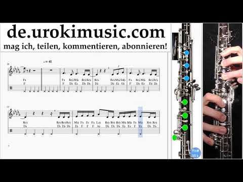 Oboe Lernen Shawn Mendes - Treat You Better Tabulatur um-i995