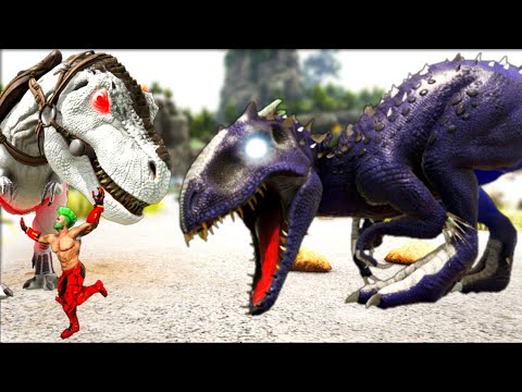 Domei Um Celestial Indominus Rex Com 2,5 Milhões De HP, Impossivel Derrubar Muito T...Ark Dinossauro