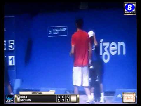 Blaz Rola vs Axel Michon - São Paulo II 2014 - Semi 1 (Set 3)