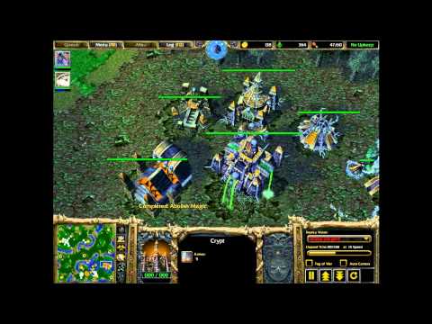 WarCraft 3:  ThomasG (NE) vs Elfittaja (UD) - WC08