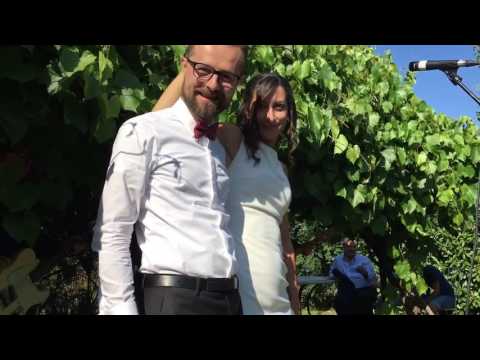 Miriam gave Cristian his favourite Punk-Rock band as wedding present