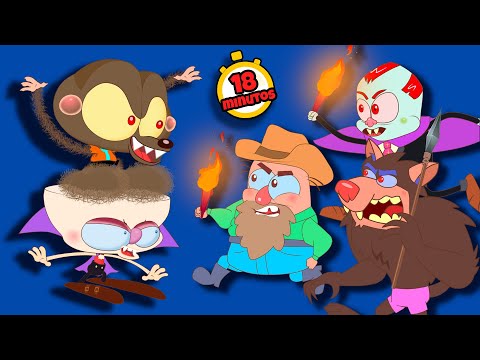 Mongo e Drongo viram LOBISMONGO e LOBISDRONGO - Desenho Animado