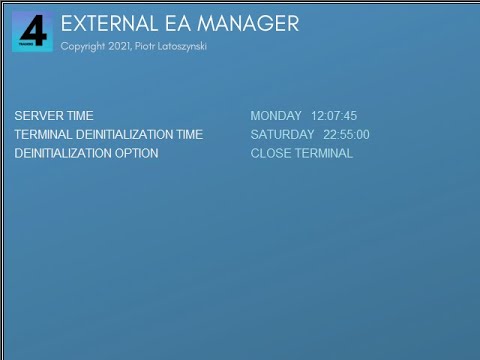 Video External EA Manager