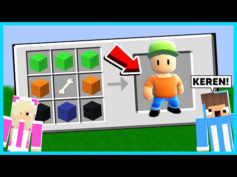 AKUDAV -  MIPAN & ZUZUZU Can Make Everything in the Minecraft of the Future!  CAN MAKE GUYS STUMBLE TOO!