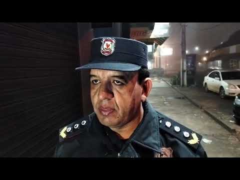  Jefe de Prevencion y seguridad Crio Ppal Sergio Sosa Doble homidio en Bella Vista Norte Amambay 