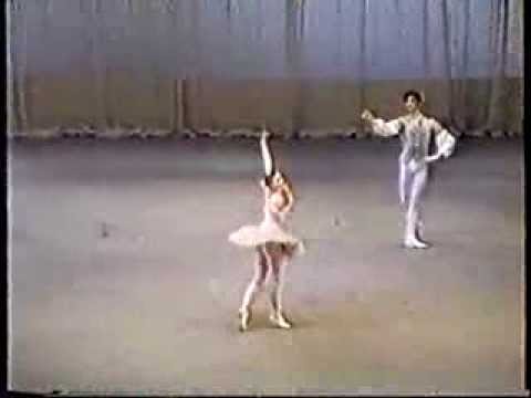 Nikolai Tsiskaridze and Marina Rzhannikova. Grand pas classique The Bolshoi Ballet Academy