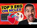 EKG Rhythms | Top Tested NCLEX Review | How To Interpret