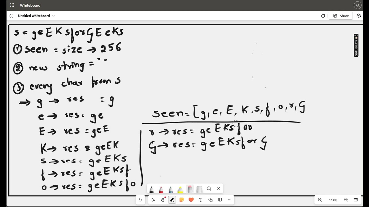 String duplicates removal - Easy - GeeksforGeeks