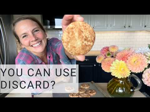 Sourdough Discard Soft Snickerdoodle Cookie Recipe EASIEST Use Up Starter Discard Bake Same Day