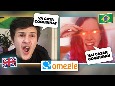 MY BRAZILIAN FANS TEACH ME PORTUGUESE - Omegle