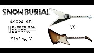 Video thumbnail for Electrical Guitar Company Flying V demo - clean tones by Snow Burial
