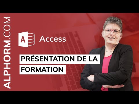 Présentation de la formation Access 2016 Expert