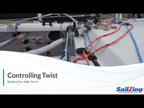 Upwind Mainsail Trim: Shaping Your Sail, Part 4 - Controlling Twist