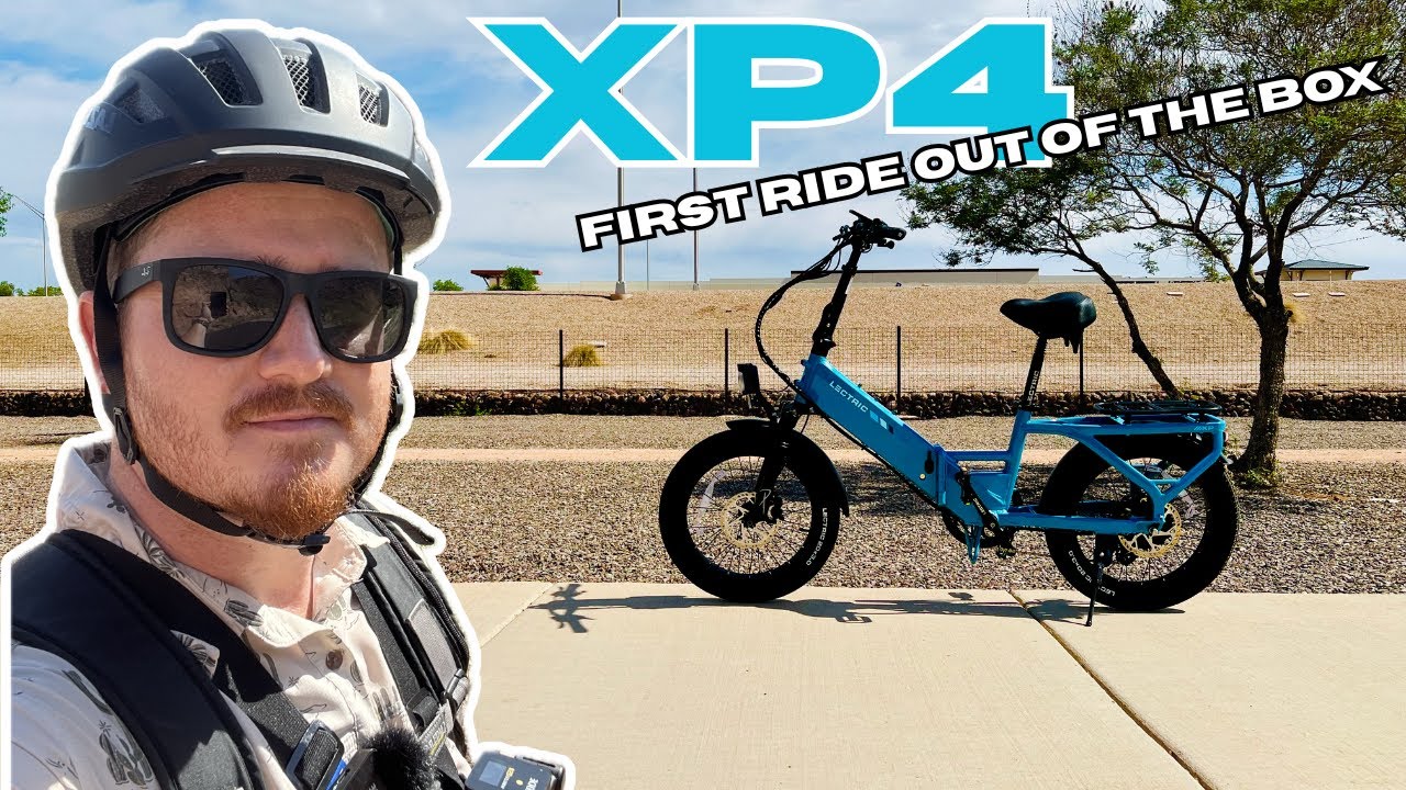 First RIDE Out of the BOX! Lectric XP4 E-Bike 750W First Ride Impressions