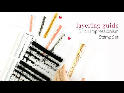 How to Use Altenew Layering Stamps Video Tutorial