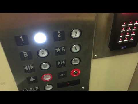 MODDED – Westinghouse/Industrial Commercial elevator – Cyert Hall – Carnegie Mellon – Pittsburgh, PA