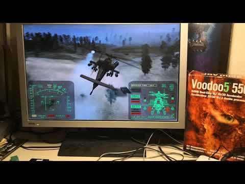 3DFX Voodoo 5 5500 Agp test.