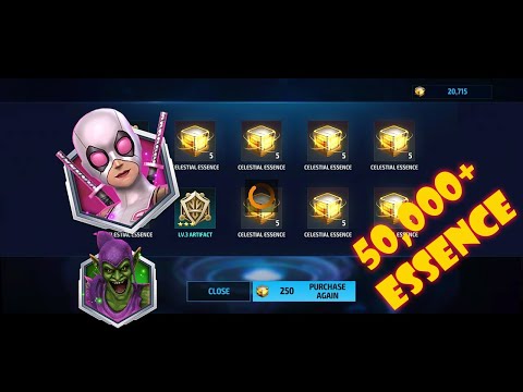 Spending 50,000+ Celestial Essence - Marvel Future Fight!