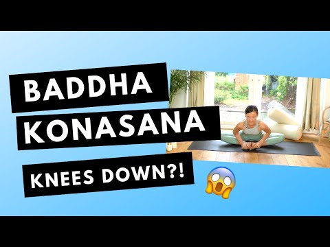 Baddha Konasana: how to *FINALLY* get your knees down to the floor
