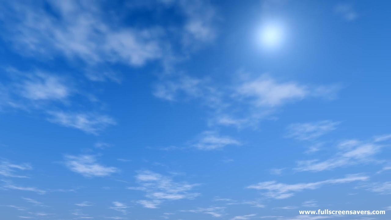 Calm Sky - Sky Screensaver for Windows