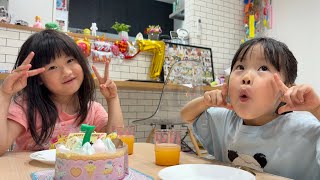 【7歳おめでとう】れいちゃんのやりたいを詰め込んだ誕生日🎊