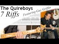 7 Riffs - The Quireboys - Seven very Rock n Roll riffs in open and standard tuning