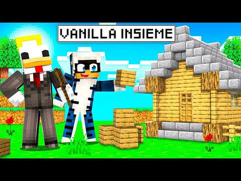LA MIA NUOVA CASA NELLA VANILLA INSIEME - MINECRAFT ITA