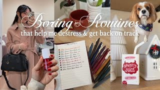 The routines that help me feel grounded and less crazy after a VERY stressful week 😵💫