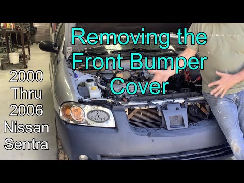 Nissan Sentra Front Bumper Cover Removal | ALLISON CUSTOMS