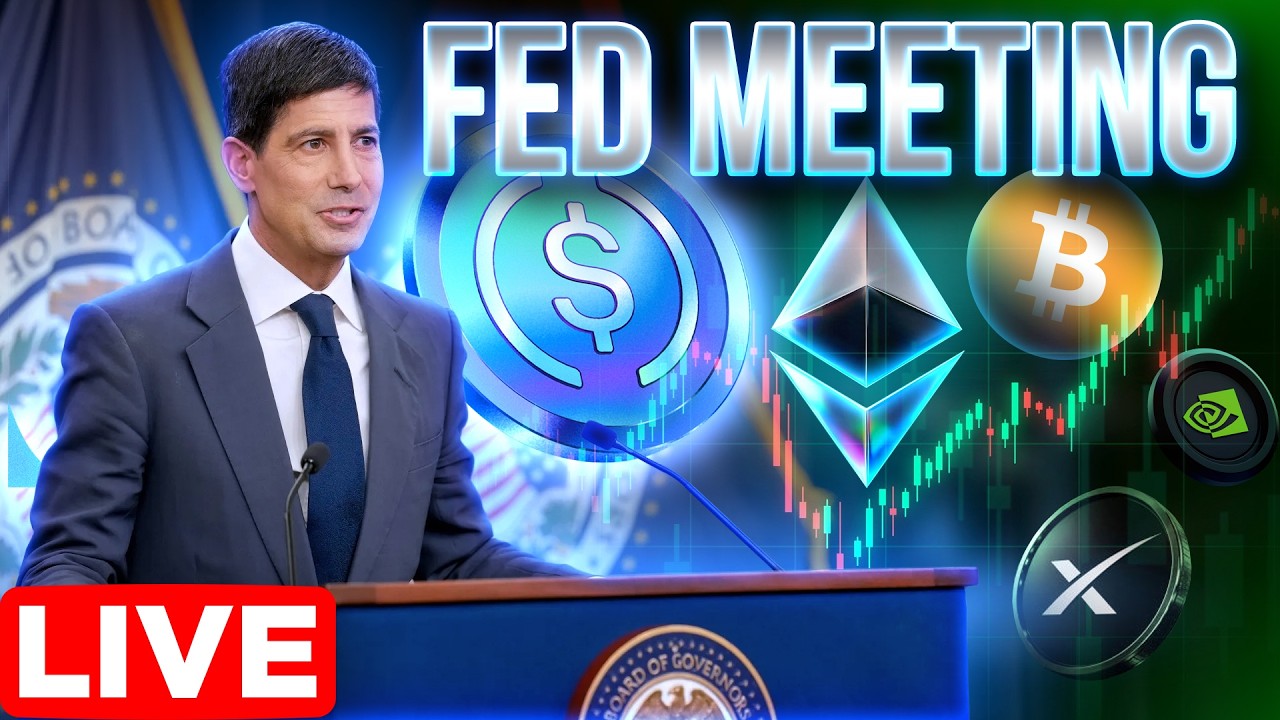 Rate Hike Decision🚨LIVE Fed Meeting🔴Kevin Warsh