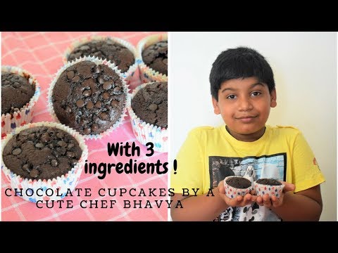 अब केक बनाना है बच्चों का खेल Biscuit Chocolate Cupcakes Easy recipe for beginners Food Connection Video