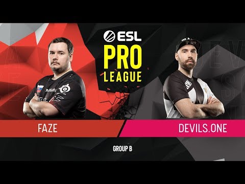CS:GO - FaZe vs. devils.one [Dust2] Map 2 - Group B - ESL Pro League Season 9 Europe