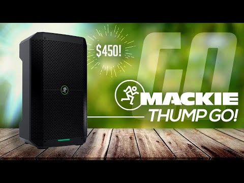MACKIE THUMP-GO Rechargeable Bluetooth 8" PA Speaker with 2-Channel Mixer image 9