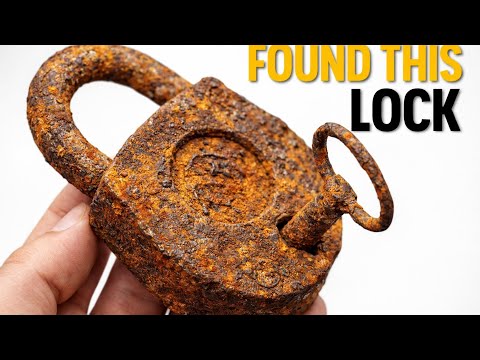 Restoring a 100-Year-Old Lock | Extreme Rust Removal & Satisfying Restoration#restoring#lock 