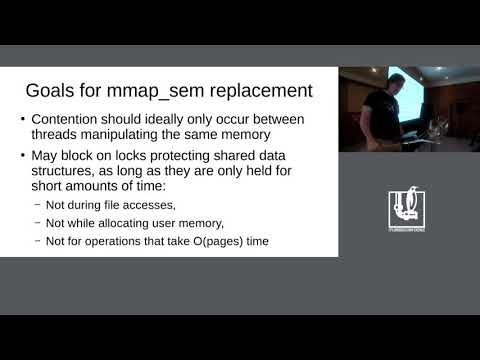 LPC2019 - Replacing mmap_sem with finer grained locks