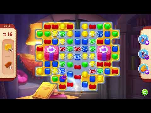 Homescapes Level 2918 (No boosters) / Уровень 2918 (Без бустеров) 02.07.2022