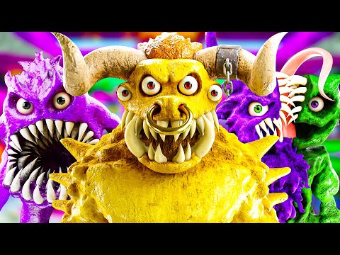 GARTEN of BAN BAN but MONSTERS!? (Garten of Banban Chapter 4 Animation)