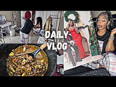 DAILY VLOG- Wig Business Launch + Curried Goat + Island Wide BlackOut +Wholesale Run ft DDPPRINTERY