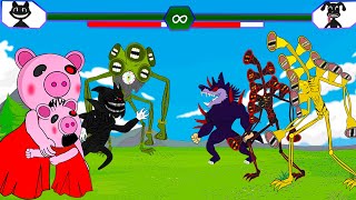 Download lagu Siren Head Gold, Cartoon Cat, Cartoon Dog Play Game  More | Roblox Piggy Animation - GV Studio mp3