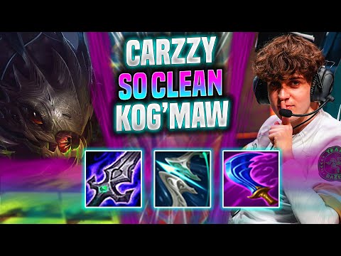 CARZZY IS SO CLEAN WITH KOG'MAW! - VIT Carzzy Plays Kog'Maw ADC vs Zeri! | Season 2022