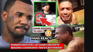 UH-OH! Game Gets EXPOSED by Eminem Fans, Benzino CRIES After Spotting “Wife” with “Boyfriend”
