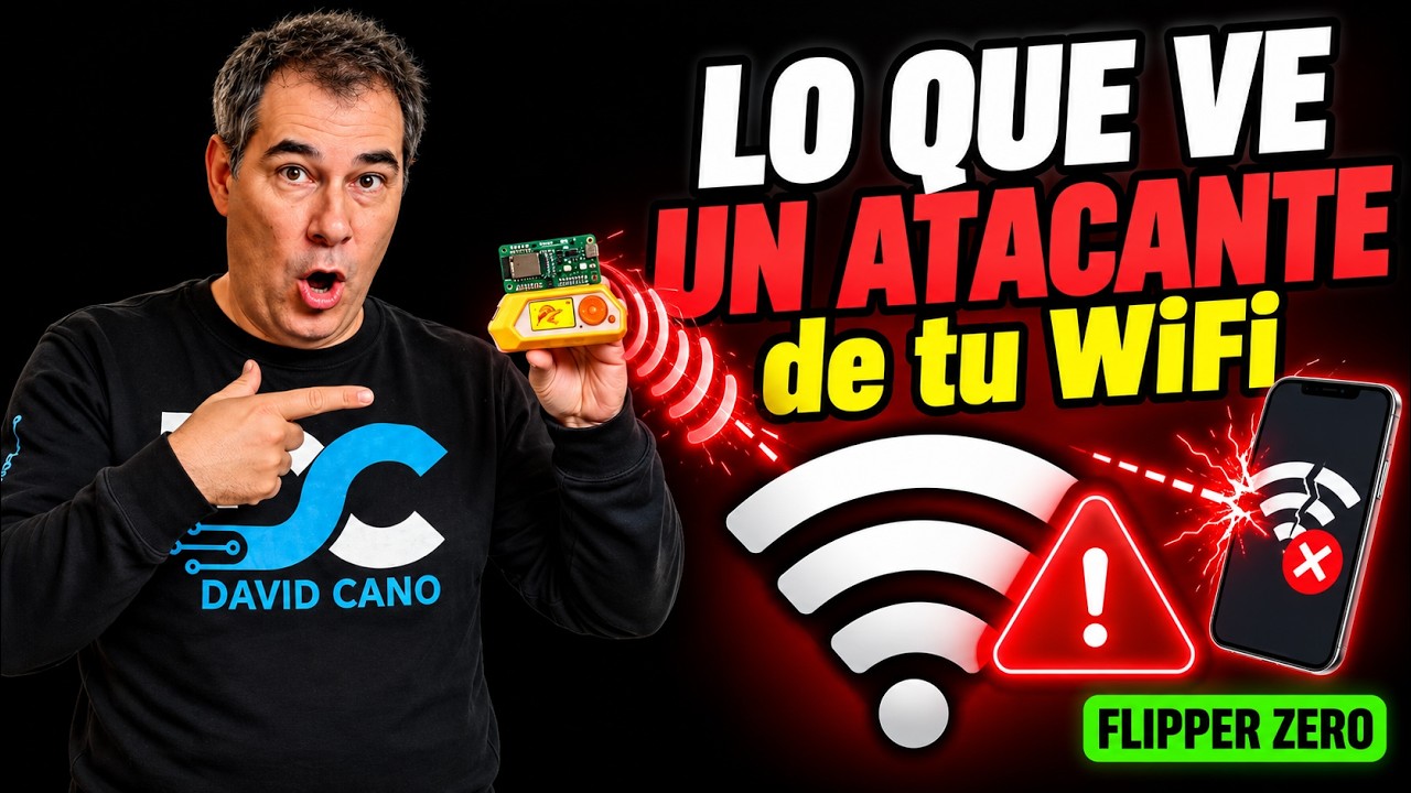 Lo que un Atacante ve de tu WiFi en 30 Segundos con un Flipper Zero