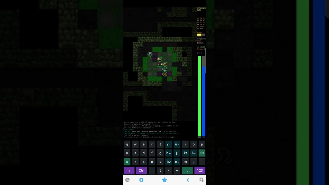 Dungeon Crawl Stone Soup[on my android]