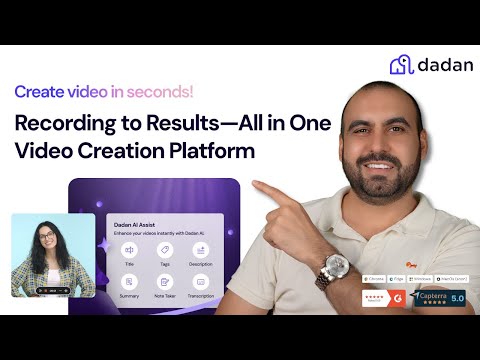 Revolutionize Screen Recording with AI-Powered Dadan Lifeitme Deal! 🚀