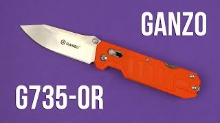 Ganzo G735-OR - відео 1