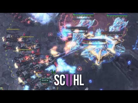 Carrier Rush, Nukes & Battlecruisers - Neeb vs TY - Starcraft 2 GSL