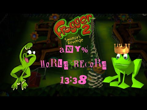 Frogger 2: Swampy's Revenge - Speedrun Any% (PC) in 13:38 (WORLD RECORD)