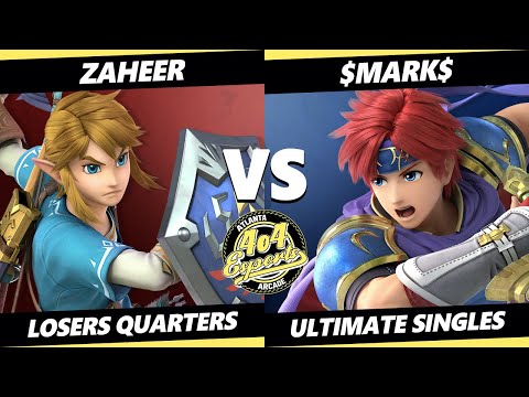 4o4 Smash Night 38 Losers Quarters - Zaheer (Link) Vs. $Mark$ (Roy) SSBU Ultimate Tournament