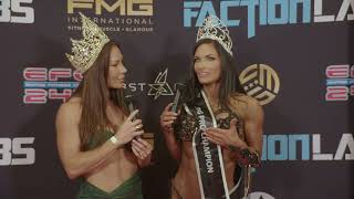 FMG International Australian Pro.Am 2026 backstage interview with Natalya Gagliardi