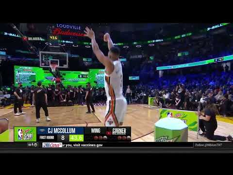 CJ McCollum 1st Round | 2022 NBA 3 Point Contest